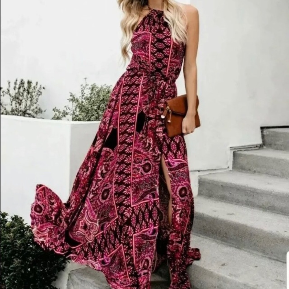 Vici Paris Paisley Maxi